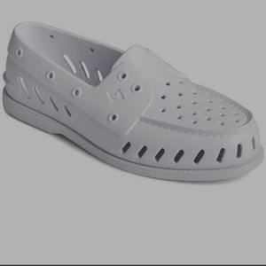 SPERRY Women's A/O float slides, white, size 8, new no tag